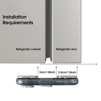 🔒 Fridge Safety Lock for Kids- Keep Tiny Hands Safe