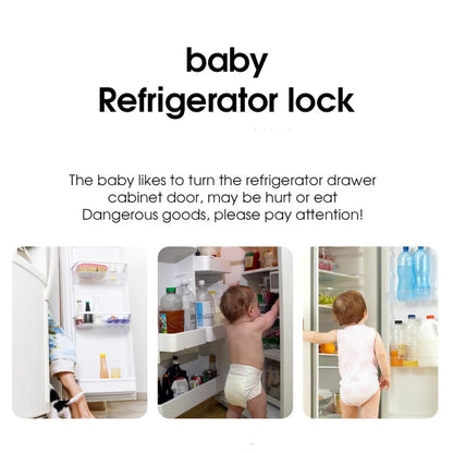 🔒 Fridge Safety Lock for Kids- Keep Tiny Hands Safe