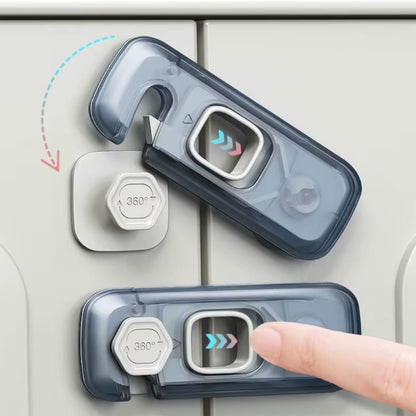 🔒 Fridge Safety Lock for Kids- Keep Tiny Hands Safe