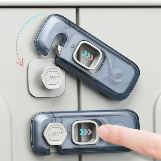 🔒 Fridge Safety Lock for Kids- Keep Tiny Hands Safe